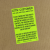 Miscellaneous Shipping Labels - Butt Cut
 - 18150 - 6x4 Attention Customer You Are Final Inspector.png